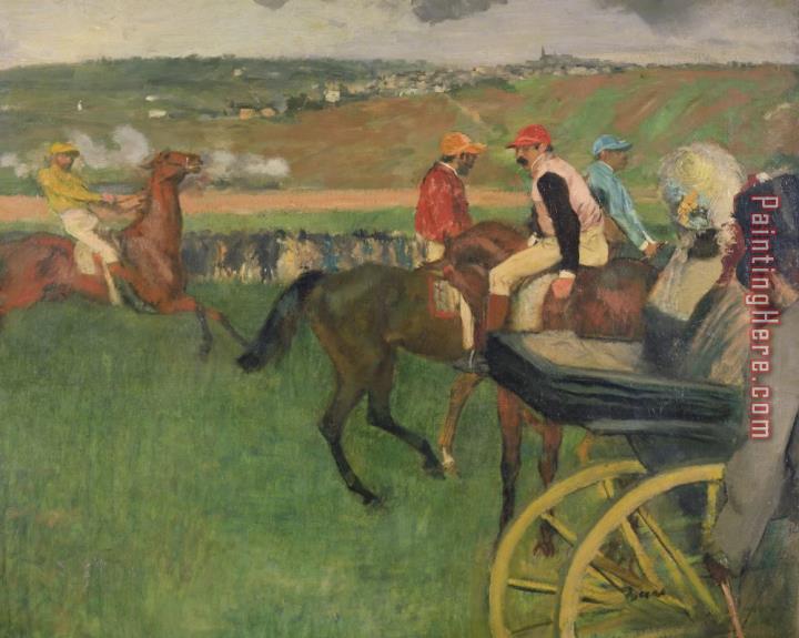 Edgar Degas The Race Course